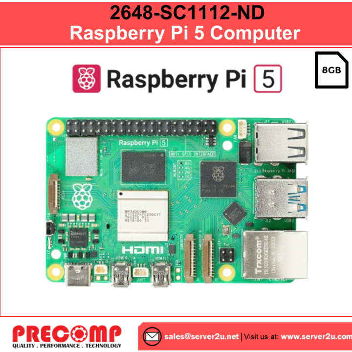 [READY STOCK] Raspberry Pi 5 Computer with 4GB 8GB RAM | Lazada Malaysia