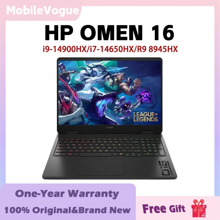 HP OMEN 16 RTX5070/5060 i9-14900HX / i7-14650HX / R9 8945HX | 16 inches 2.5K 240Hz IPS Screen HP Gaming Laptop 16