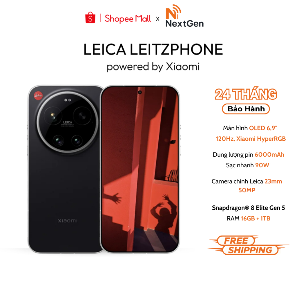 Điện thoại Leica Leitzphone powered by Xiaomi dung lượng 16GB/1TB - Bảo Hành 24 Tháng | Shopee Việt Nam