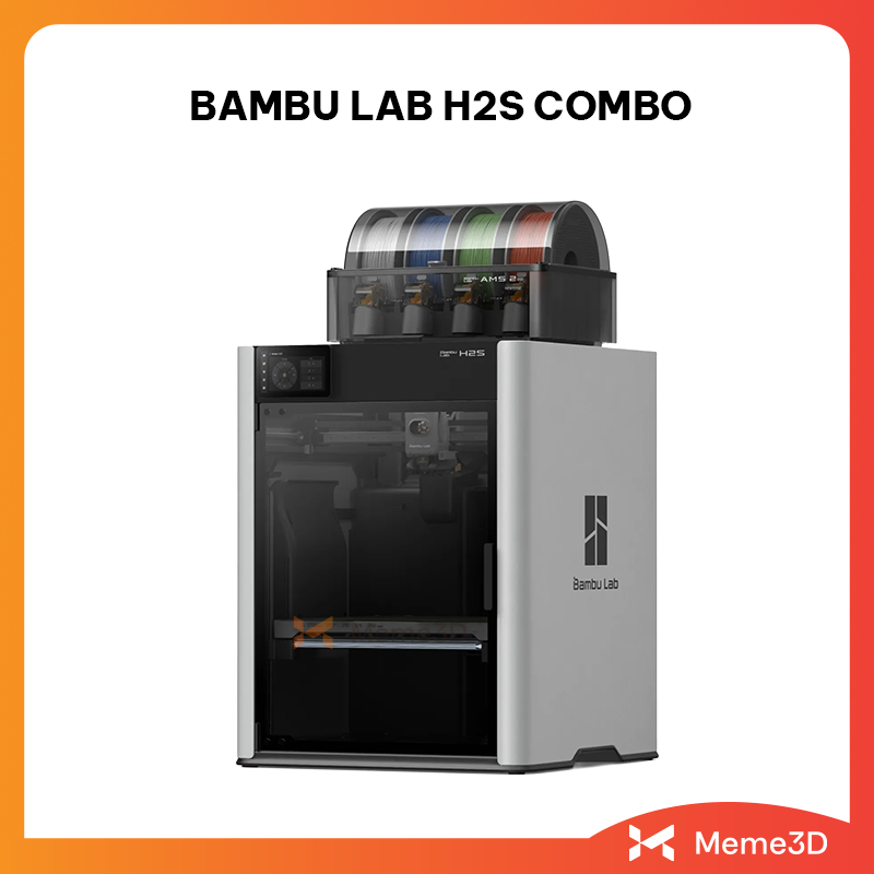 Máy In 3D Nhiều Màu Bambu Lab H2S + AMS 2 Pro (Bản Quốc Tế) | Shopee Việt Nam