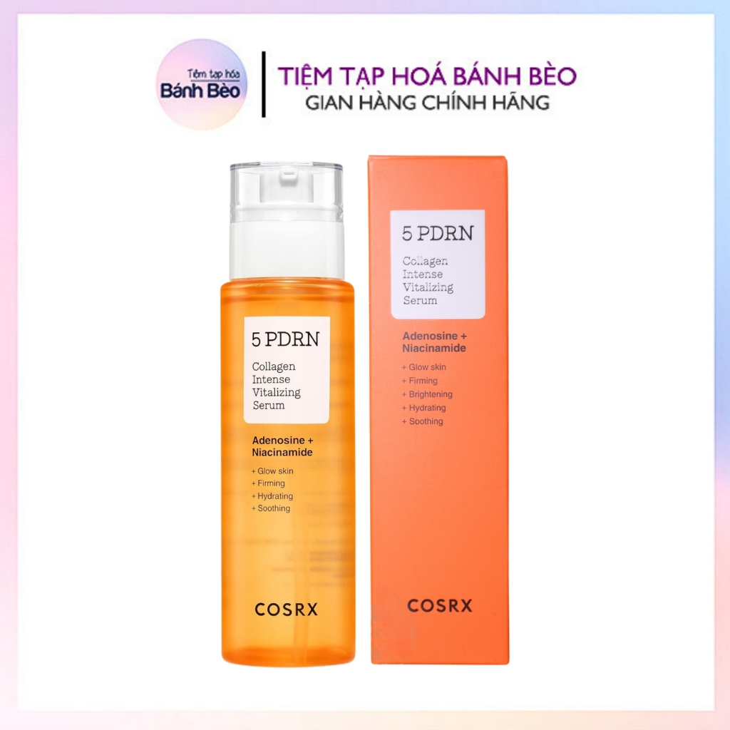 Serum phục hồi da căng bóng COSRX 5 PDRN Collagen Intense Vitalizing Serum 100ml chống lão hóa | Shopee Việt Nam