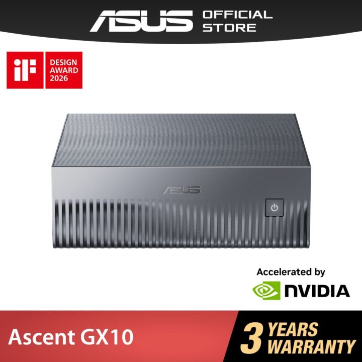 ASUS Ascent GX10 NVIDIA DGX Spark NVIDIA GB10 Grace Blackwell Desktop AI Supercomputer Supports OpenClaw NemoClaw