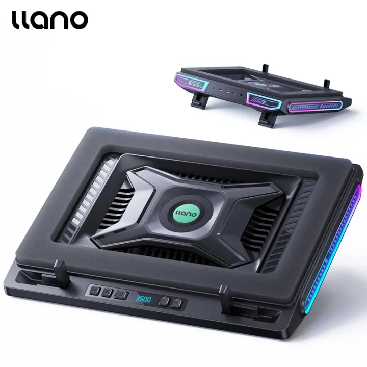 Llano New V10 Laptop Cooling Pad Equipped Rpm 3500 Gigantic Turbo-Fan Rapid Cooling Gaming Laptop With Adjustable Brackets Suit for 13-17.3 inch | Lazada Malaysia
