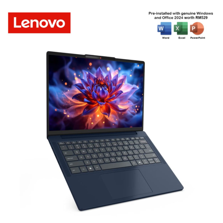Lenovo Ideapad Slim 3 14IWC11 83RQ002MMJ / 83RQ002LMJ 14" WUXGA IPS Laptop (C5 320, 16GB, 512GB SSD, Intel, W11, HS+M365) | Lazada Malaysia