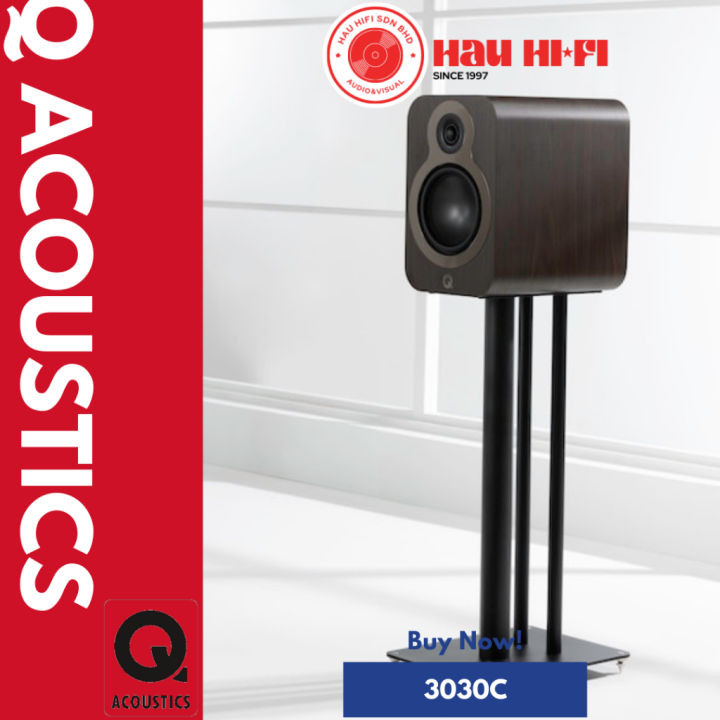 Q Acoustics 3030c Bookshelf Speaker | Lazada Malaysia