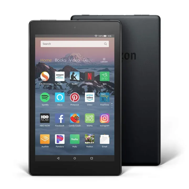 Amazon Fire HD 8 - 8th Gen Tablet, Hands-Free with Alexa, 8 inch HD Display, 16 GB - with Special Offers | Lazada Malaysia