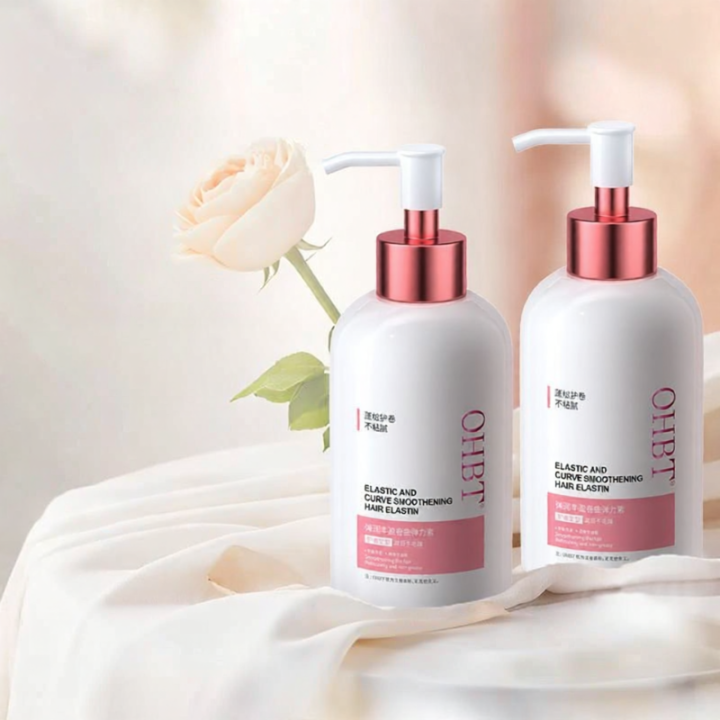 OHBT | Keratin Elasticizer Moisturizing Frizz Control Setting Volumizing Fragrance-Lasting Curl Enhancer