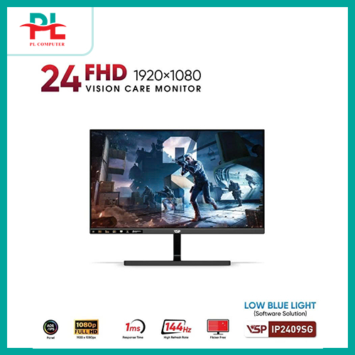 MÀN HÌNH VSP IP2409SG (24INCH/ IPS/ FHD/144HZ/ 1MS/ FREESYNC/ ADAPTIVE SYNC) - BẢO HÀNH 36 THÁNG | Shopee Việt Nam