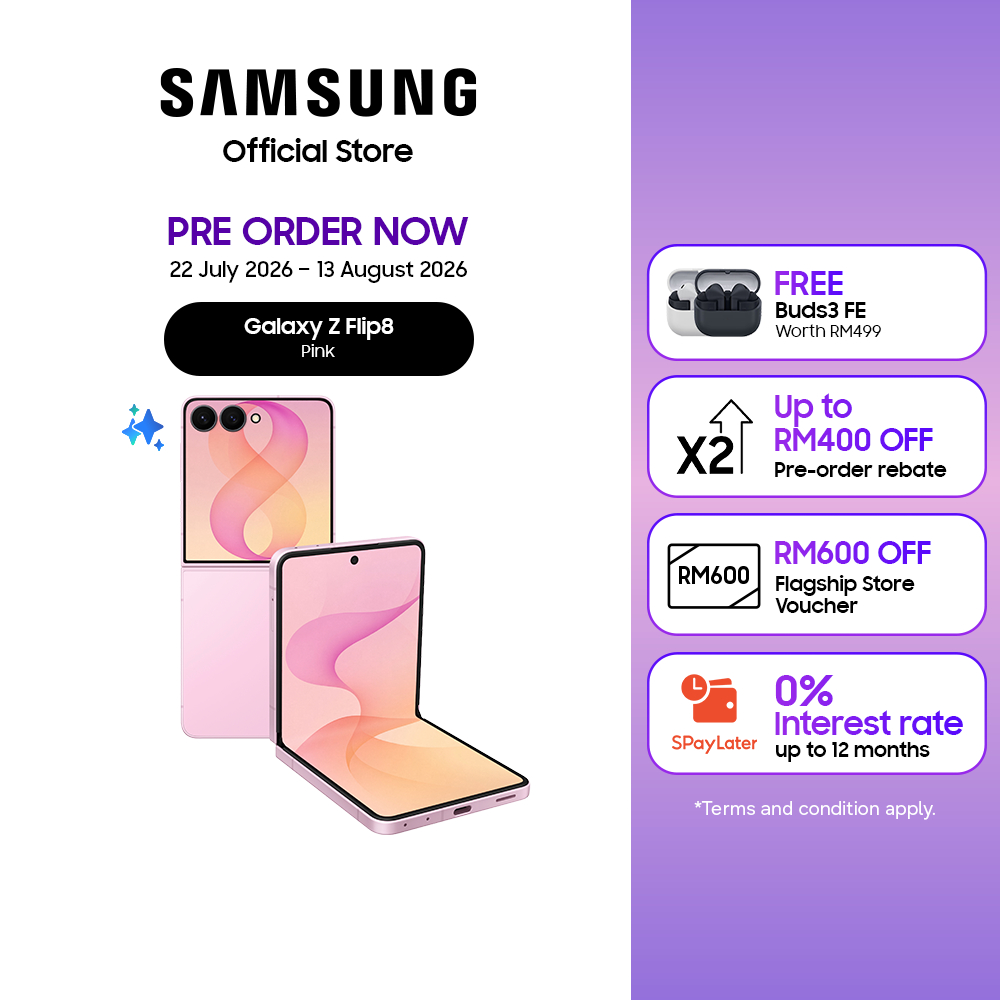 Samsung Galaxy Z Flip8 | Shopee Malaysia