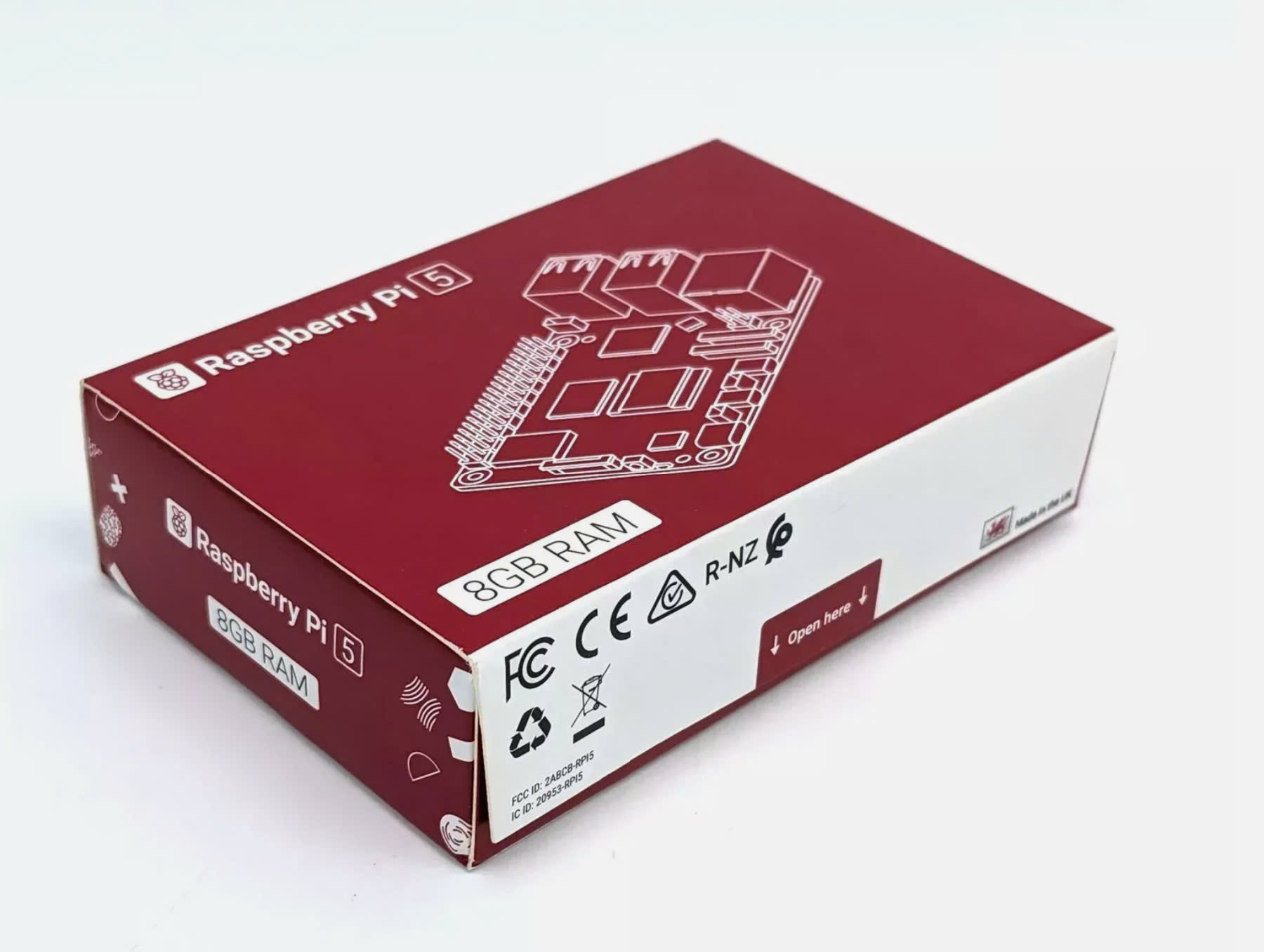 Raspberry Pi 5 RAM 8GB-NGUYÊN HỘP CHỈ 2.55 TRIỆU