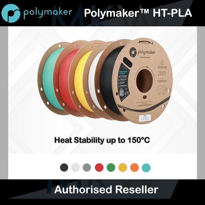 Polymaker HT-PLA Filaments | High Temperature PLA 1.75mm 1KG Solid Colours Series FDM 3D Printers Filament Spools | Lazada Malaysia