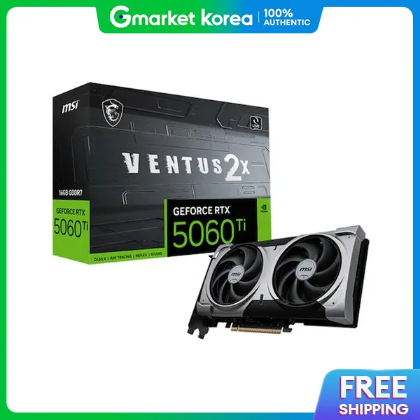 Msi Geforce Rtx 5060 Ti Ventus 2X Oc Plus D7 16Gb