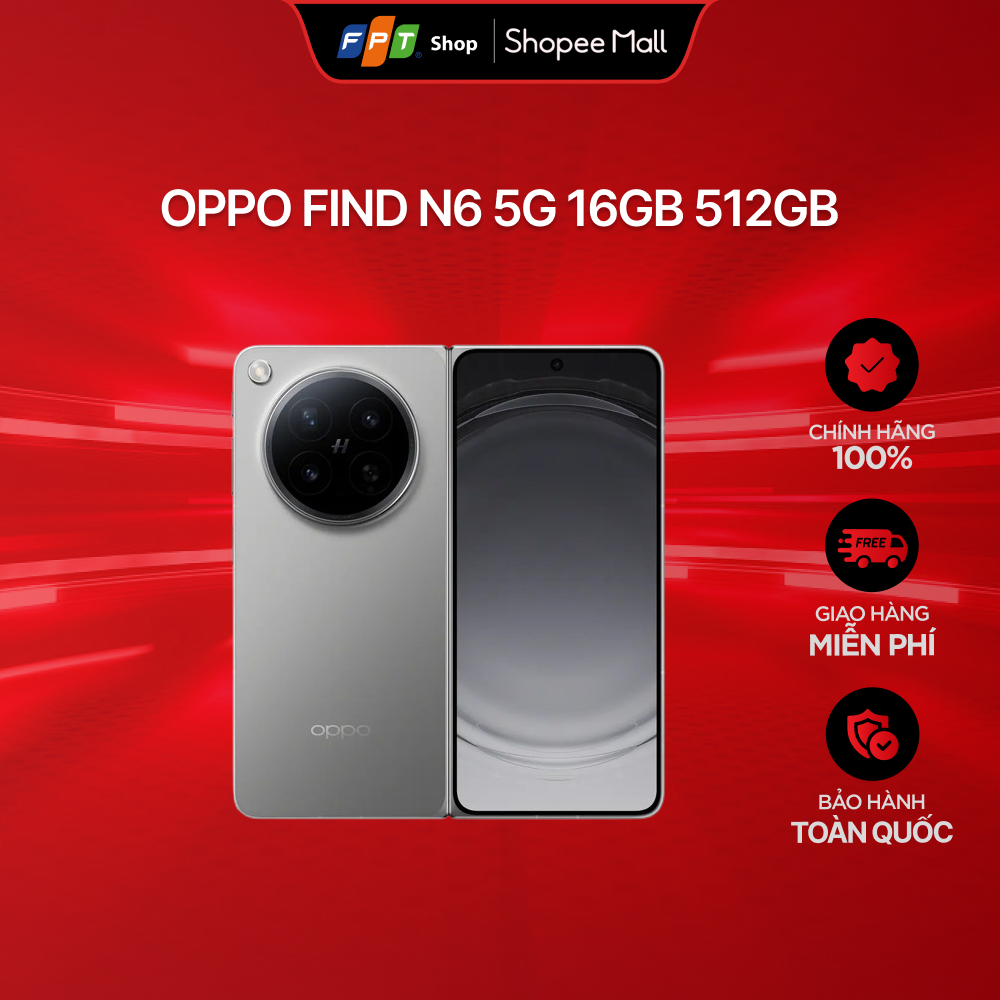 Điện thoại OPPO Find N6 5G 16GB 512GB | Shopee Việt Nam
