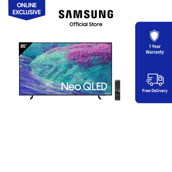 [Online Exclusive] Samsung Neo QLED QN1EF 4K Samsung Vision AI Smart TV (2025) | Lazada Malaysia