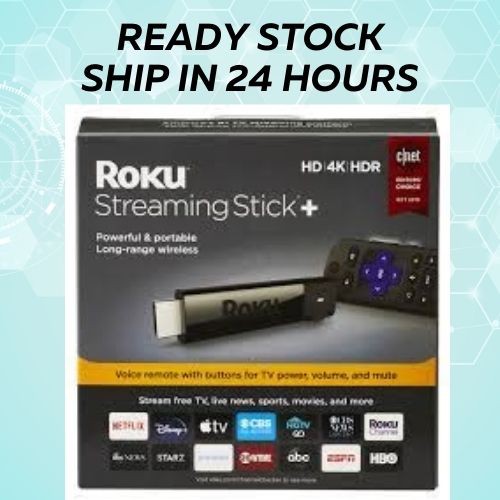 Roku Streaming Stick+ - 4K/HDR/HD Streaming Player, Voice Remote, Ready Stock | Shopee Malaysia