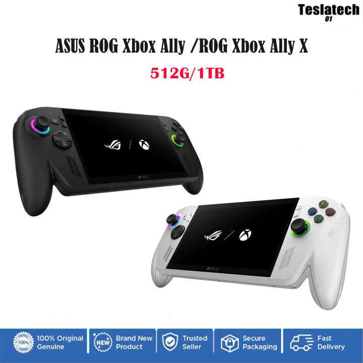 (Ready stock)ASUS ROG XBOX Ally 512G/Xbox Ally X 1TB AMD Ryzen™ AI Z2 Extreme Processor Console Gaming Handheld