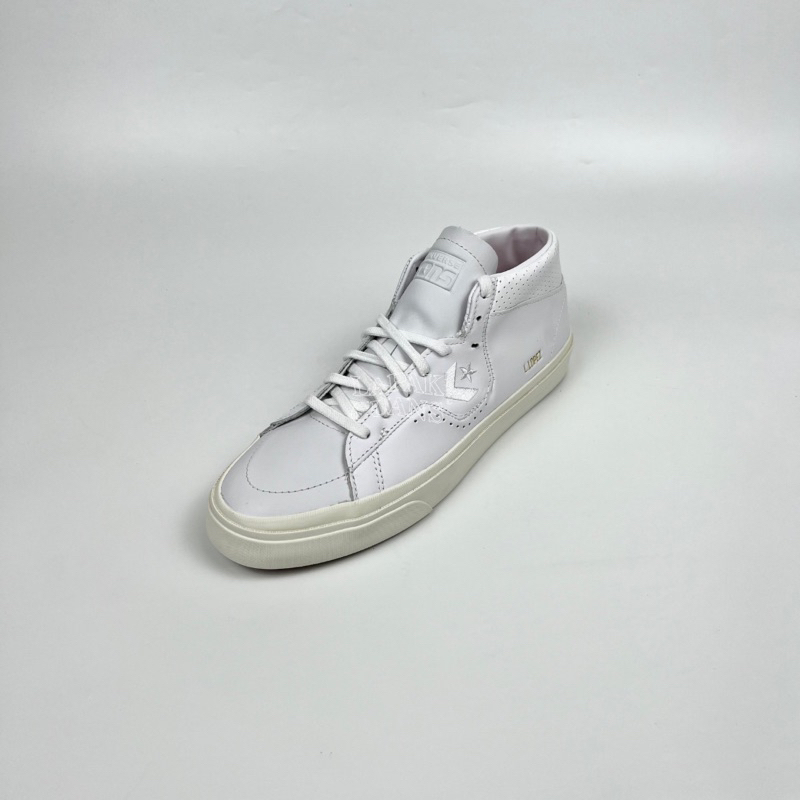 Converse Cons Louie Lopez Pro Leather Mid White 100% Authentic | Shopee Malaysia