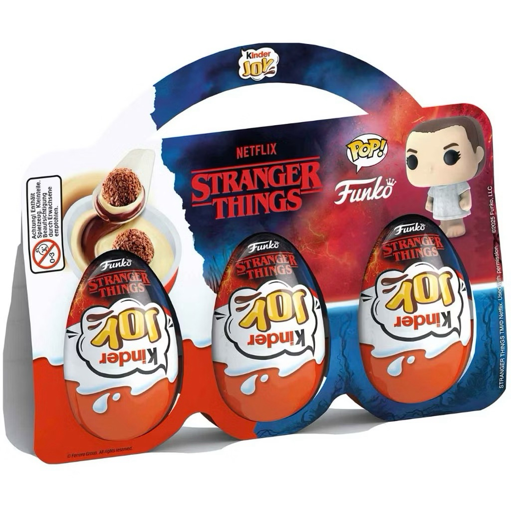 Pre-Order!! Kinder Joy x Stranger Things Egg Snacks With Toys Random Eggs | Shopee Malaysia