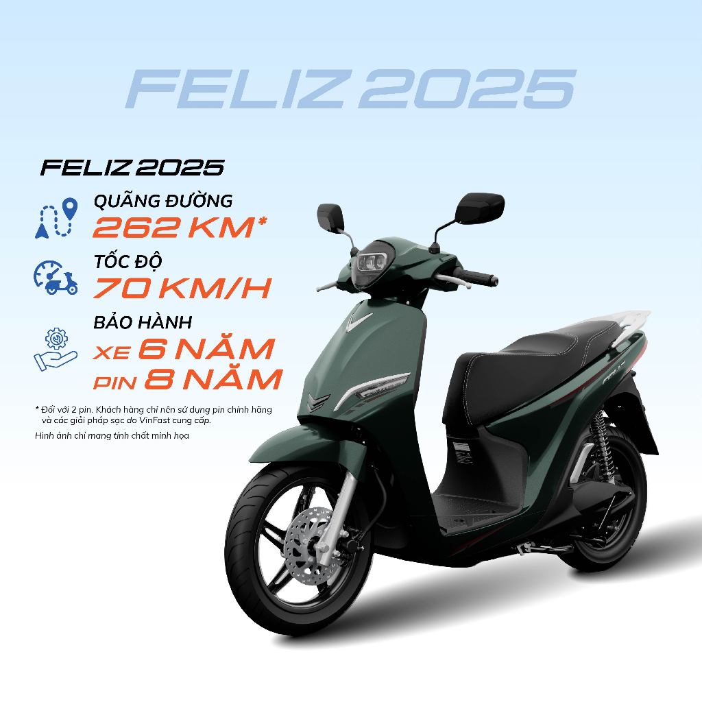 Xe máy điện VinFast Feliz 2025 | Shopee Việt Nam
