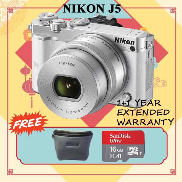 NIKON 1 J5 MIRRORLESS CAMERA WITH 4K MOVIES | Shopee Malaysia