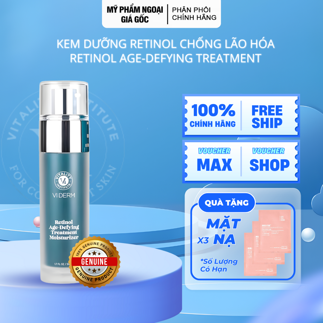 Kem Chống Lão Hóa VI DERM Retinol Age-Defying Treatment Moisturizer 50ml