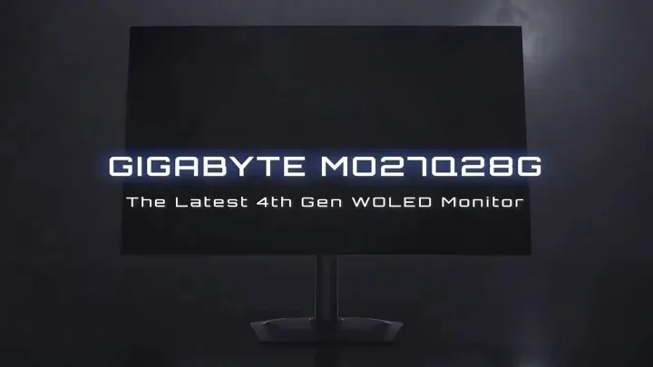 GIGABYTE MO27Q28GR / MO27Q28G @280Hz / GO27Q24G @240Hz 27" WOLED 2K QHD Gaming Monitor | 0.03ms | HDR500/400 | G-Sync