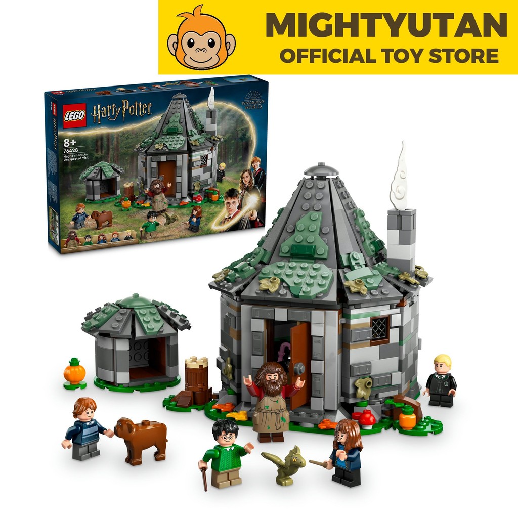LEGO Harry Potter 76428 Hagrid's Hut: An Unexpected Visit | Shopee Malaysia