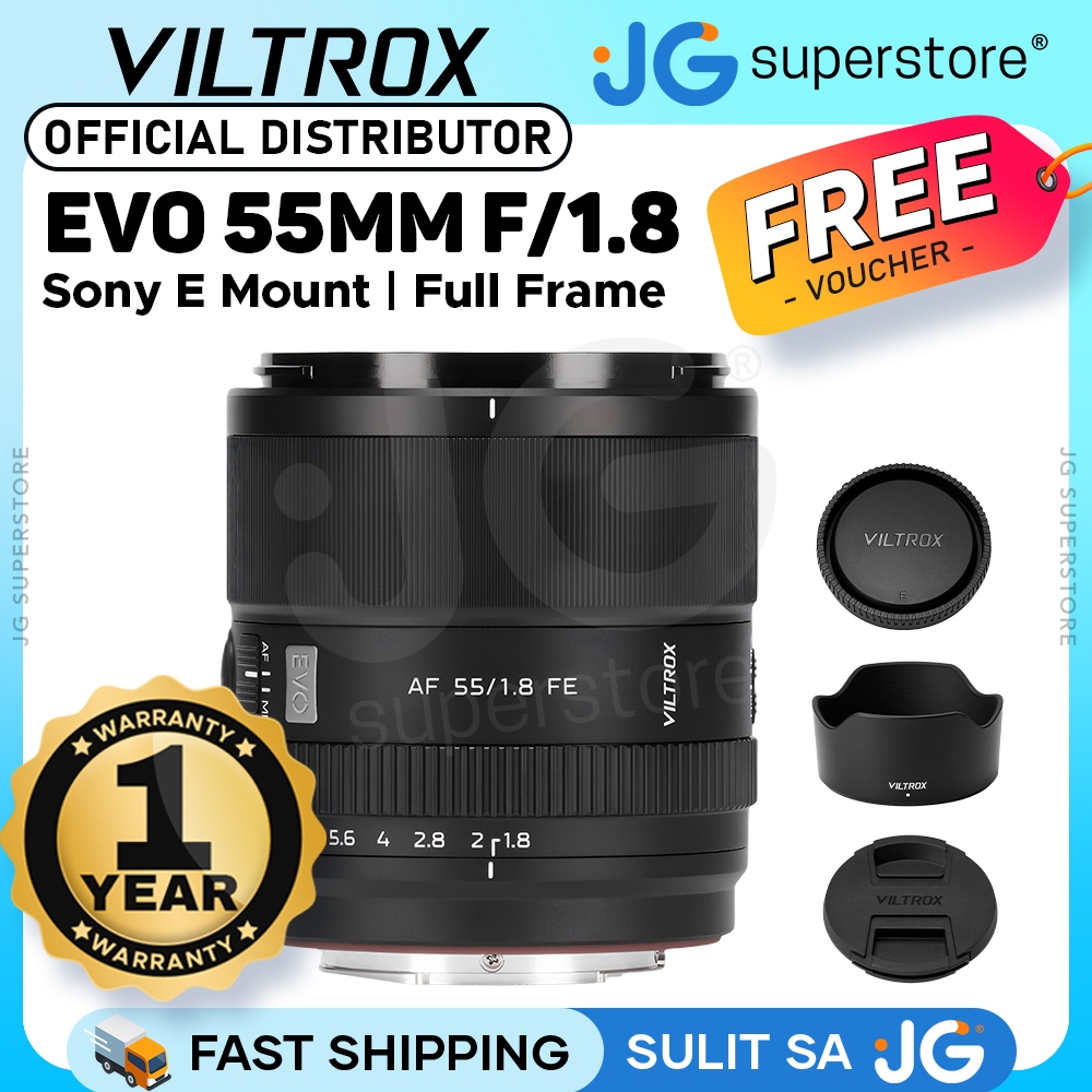 Viltrox EVO 55mm f/1.8 AF Sony E Mount Full Frame Prime Lens for Mirrorless Cameras | Shopee Malaysia