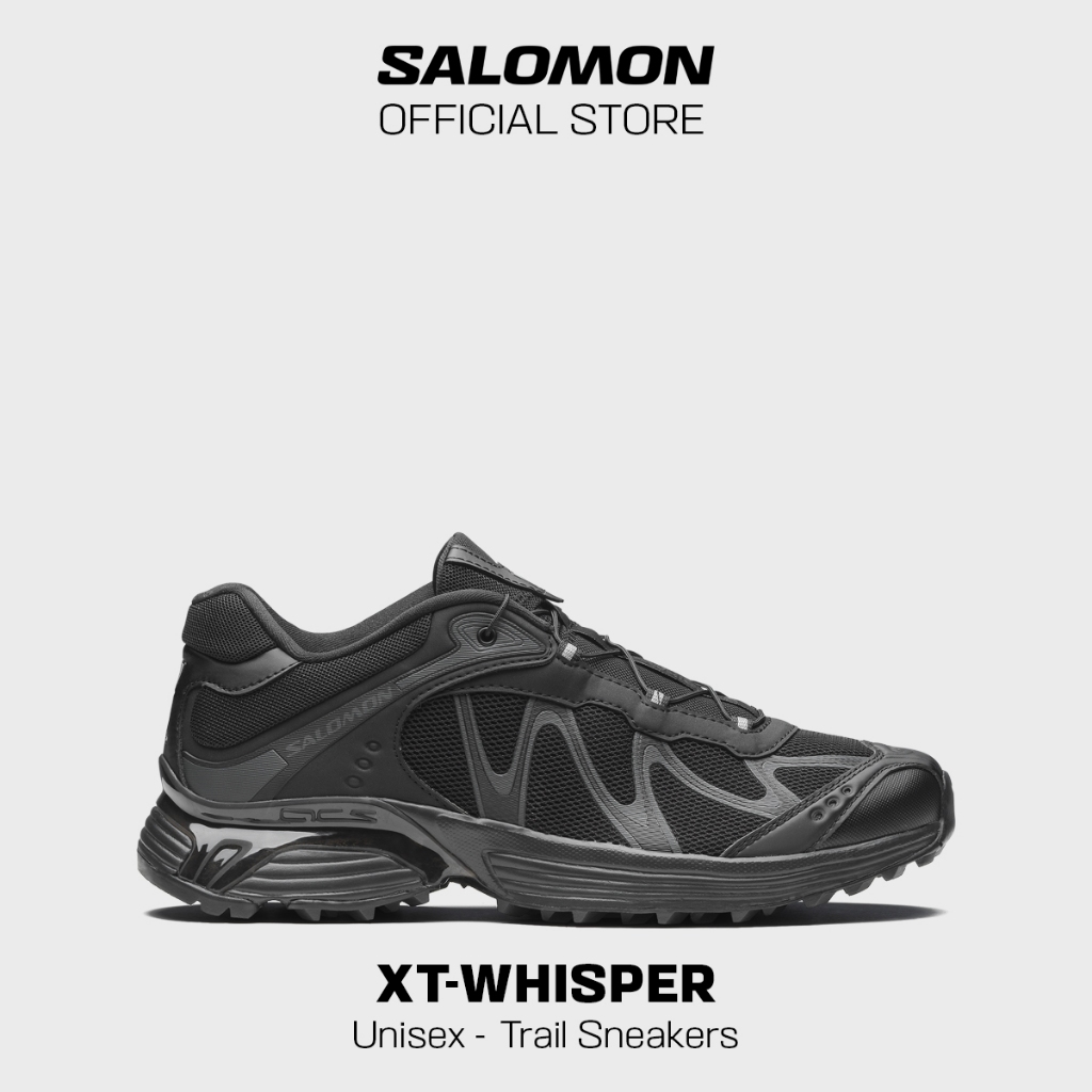 SALOMON Unisex XT-Whisper Sportstyle Sneakers Black/Black L47762000 | Shopee Malaysia