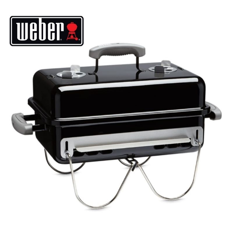 Weber Go-Anywhere Charcoal Grill | Charcoal Bbq | Portable Bbq | Camping Bbq | Compact Bbq | Barbecue | Weber | Shopee Malaysia