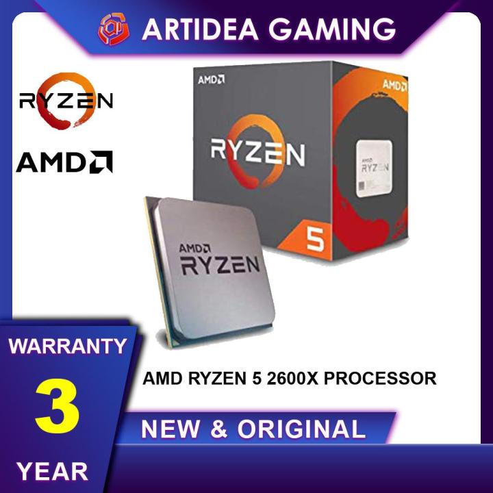 ^ AMD RYZEN 5 2600X 6 CORES 12 THREADS PROCESSOR - AM4 SOCKET | Lazada Malaysia