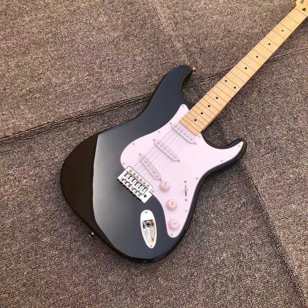 Fender Eric Clapton Black Stratocaster Electric Guitars,22 Frets Maple Fingerboard,High quality basswood guitar | Shopee Malaysia