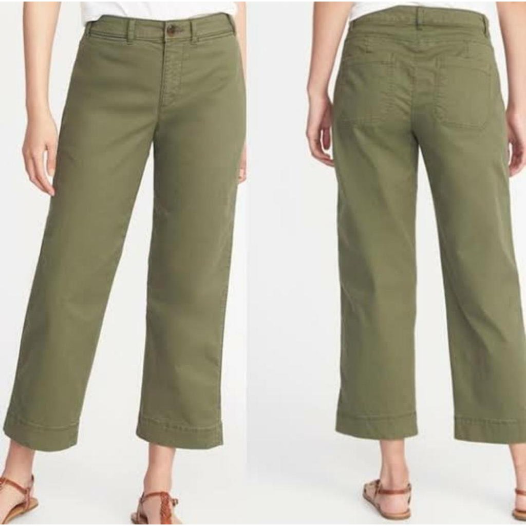 Old Navy Wide Leg Extra High Rise women's trousers / Quality trousers | Shopee Malaysia