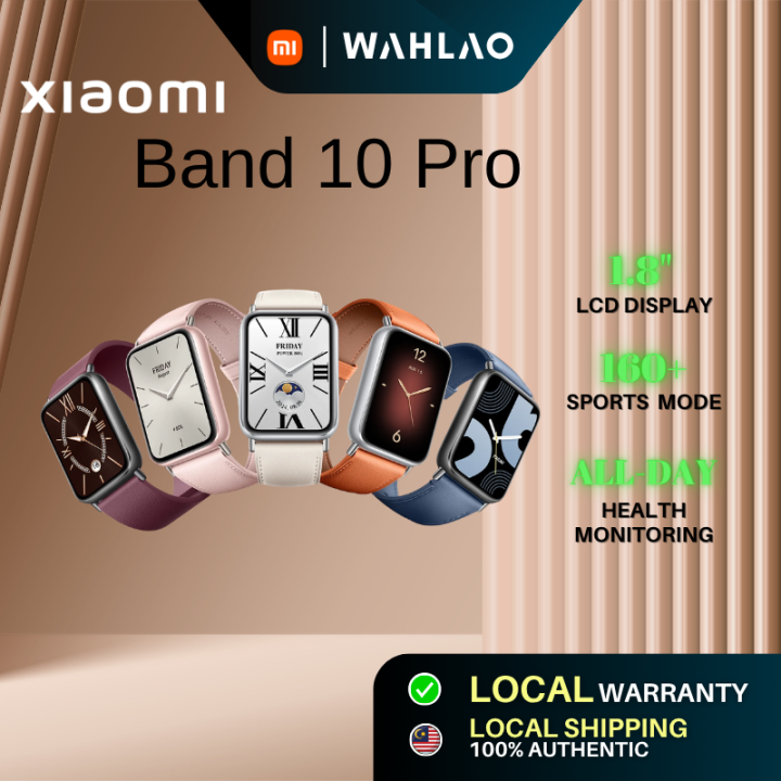 Xiaomi Smart Band 10 Pro - 1.8" AMOLED Large Display | 160+ Sports Modes | Up to 25 Days Battery Life Typical use