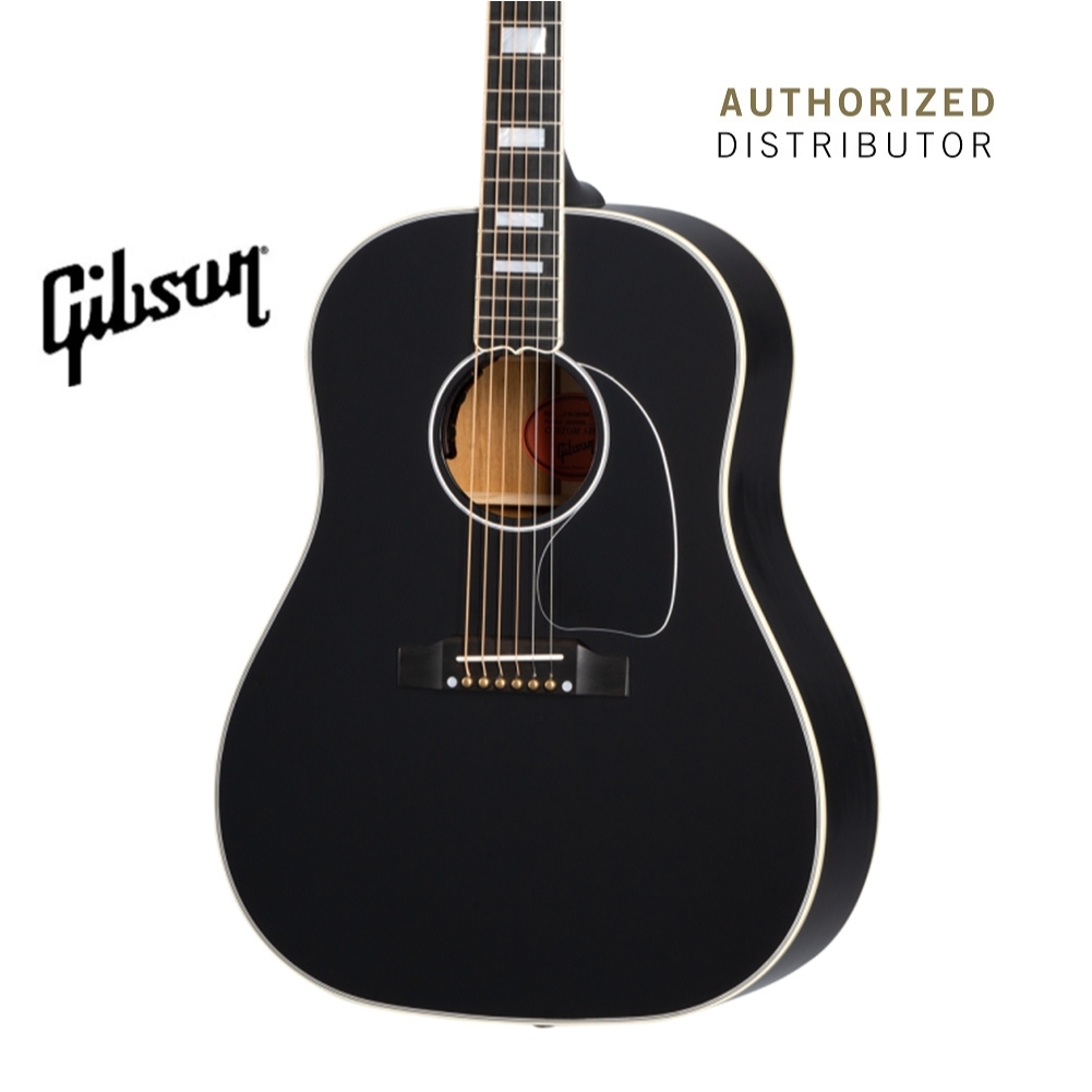 GIBSON J-45 CUSTOM ACOUSTIC-ELECTRIC GUITAR - EBONY (J45) | Shopee Malaysia