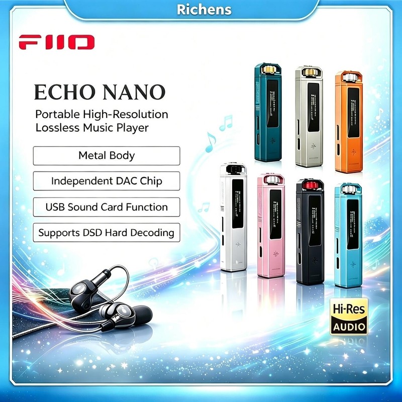 FiiO SnowSky ECHO NANO Máy nghe nhạc Hi-Fi không mất dữ liệu di động Mini MP3 Walkman | Shopee Việt Nam