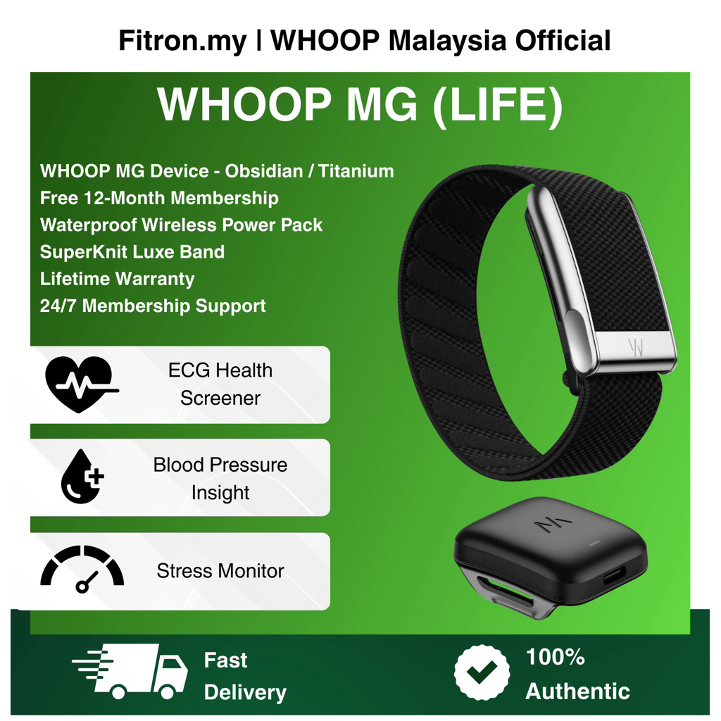 [READY STOCK] 2025 WHOOP MG with 12-months LIFE subscription | Shopee Malaysia