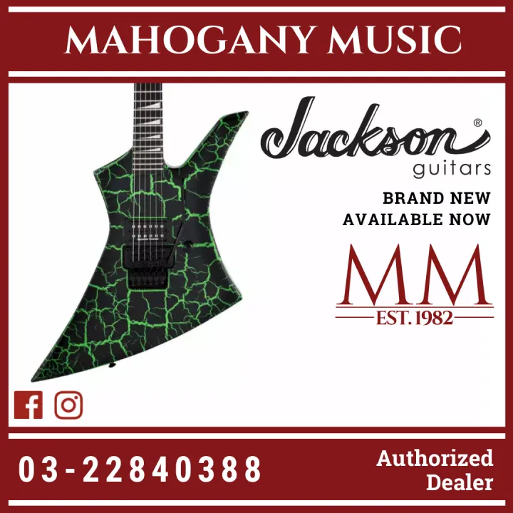 Jackson Pro Series Signature Brandon Ellis Kelly - Green Crackle | Lazada Malaysia