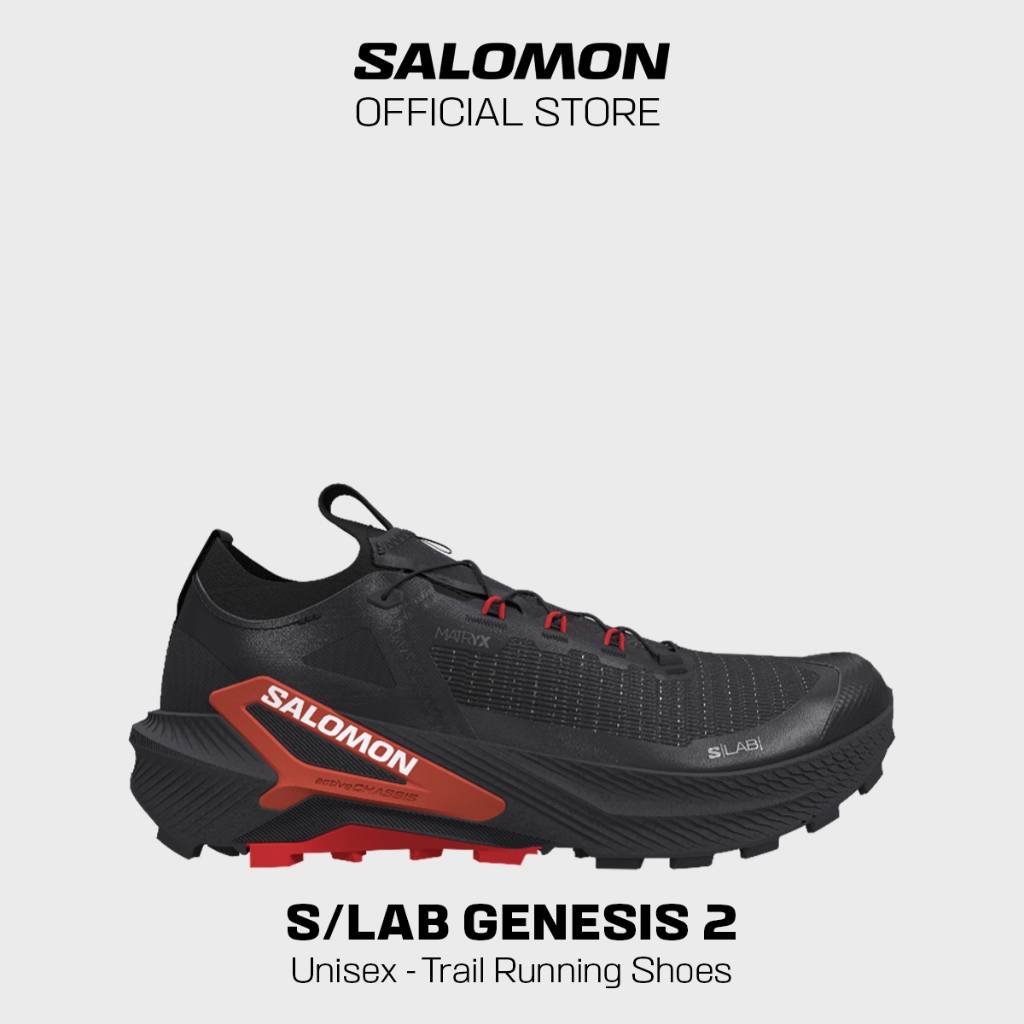 SALOMON Unisex S/LAB Genesis 2 Trail Running Shoe Iron/Black L49190100 | Shopee Malaysia