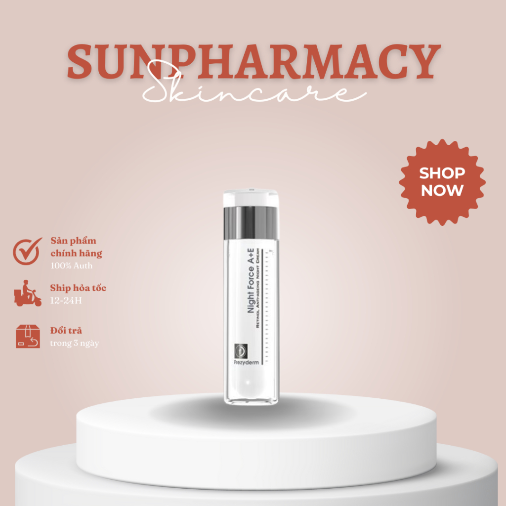 [Hàng công ty] Frezyderm Night Force Kem dưỡng da ban đêm Retinol và Viatmin E 50ml | Shopee Việt Nam
