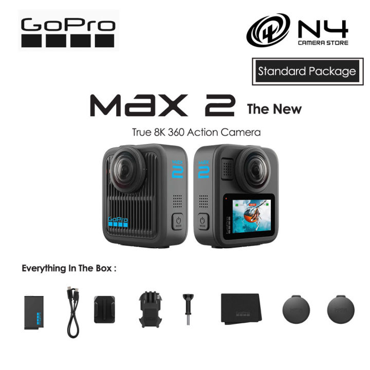 GoPro MAX2 / Max 2 True 8K 360 Action Camera | Lazada Malaysia