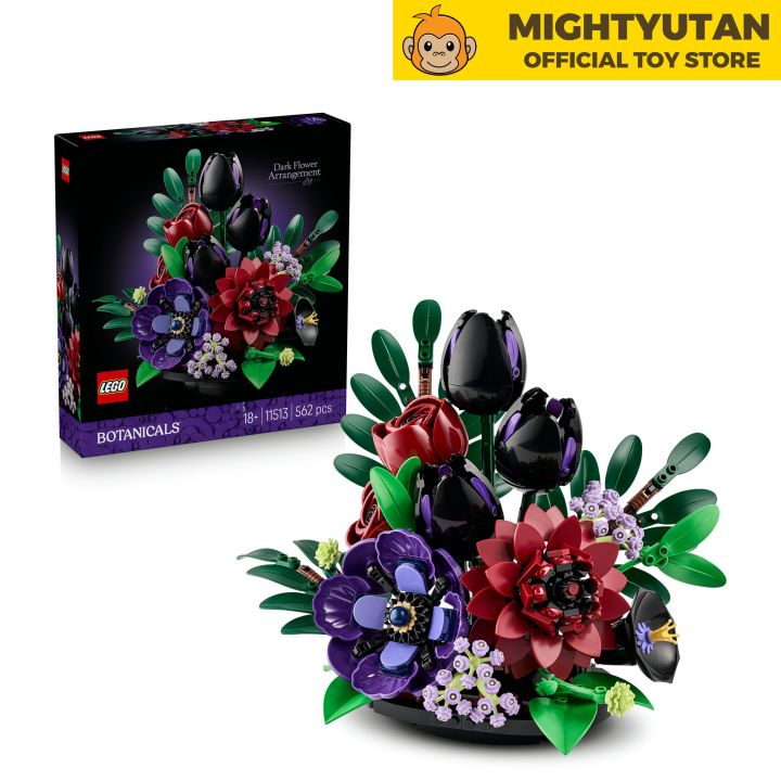 LEGO Botanicals 11513 Dark Flower Arrangement