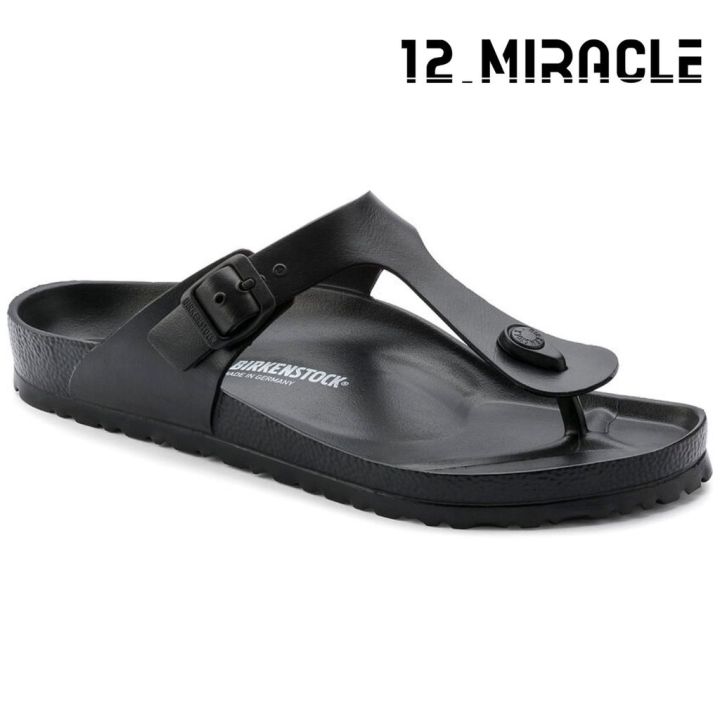 Birkenstock Gizeh EVA Sandals Black | Lazada Malaysia