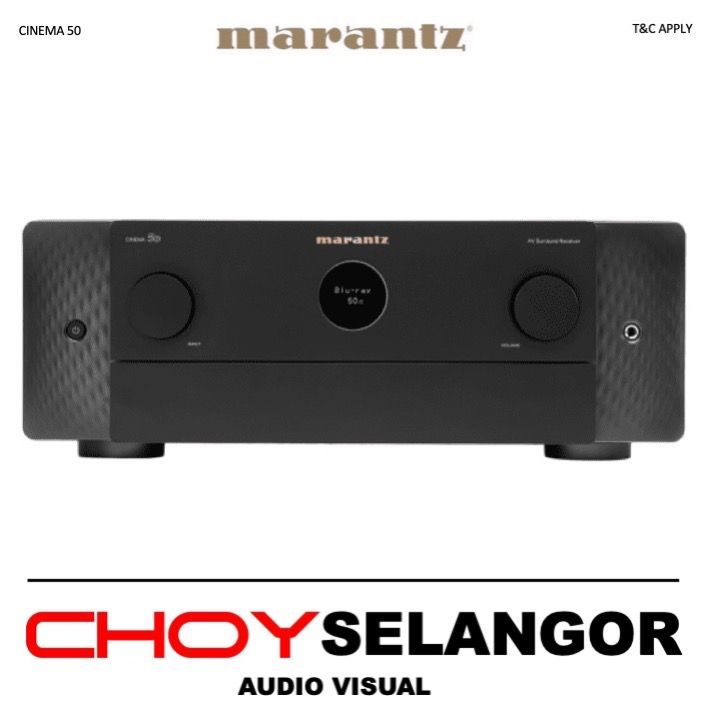 Marantz Cinema 50 9.4 Channel AV Receiver – Black | Lazada Malaysia