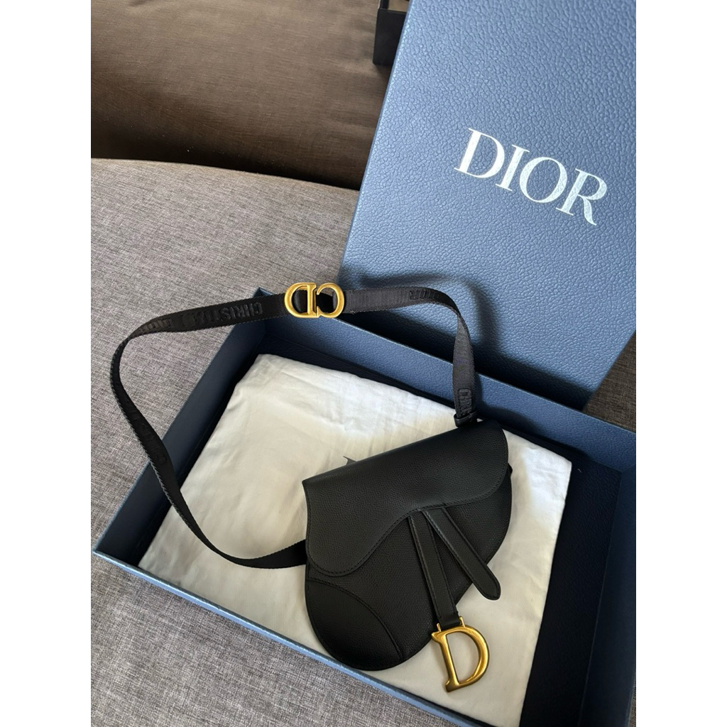 Authentic Dior Saddle Belt Bag | Shopee Malaysia
