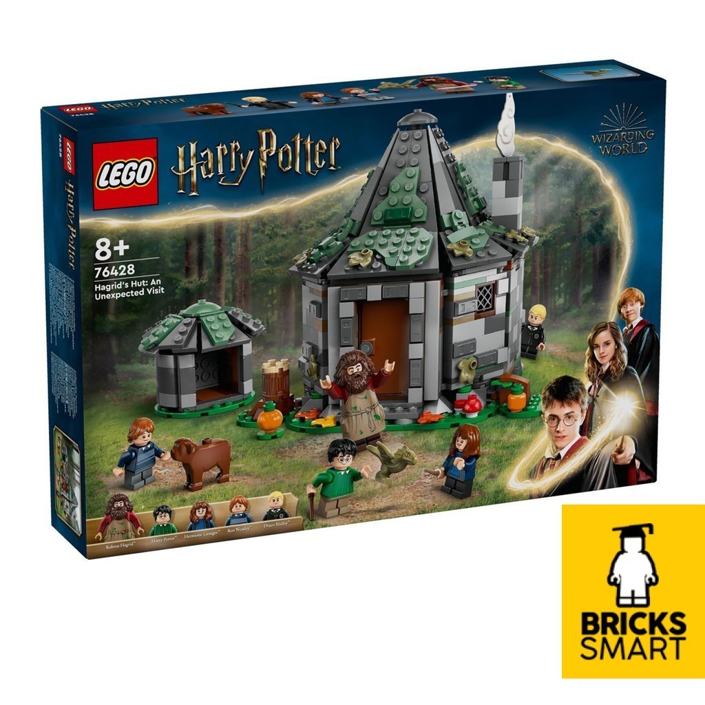 LEGO 76428 Harry Potter Hagrid’s Hut: An Unexpected Visit Building Toy Set (896 Pieces) | Shopee Malaysia