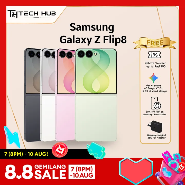 [Pre-order] Samsung Galaxy Z Flip8 (12+256GB/512GB)