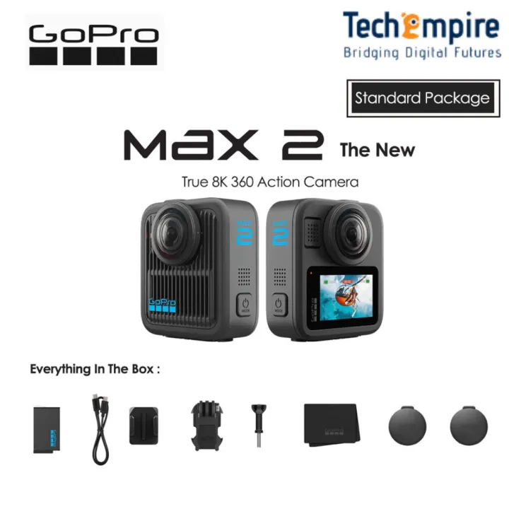 GoPro MAX2 / Max 2 True 8K 360 Action Camera | Lazada Malaysia