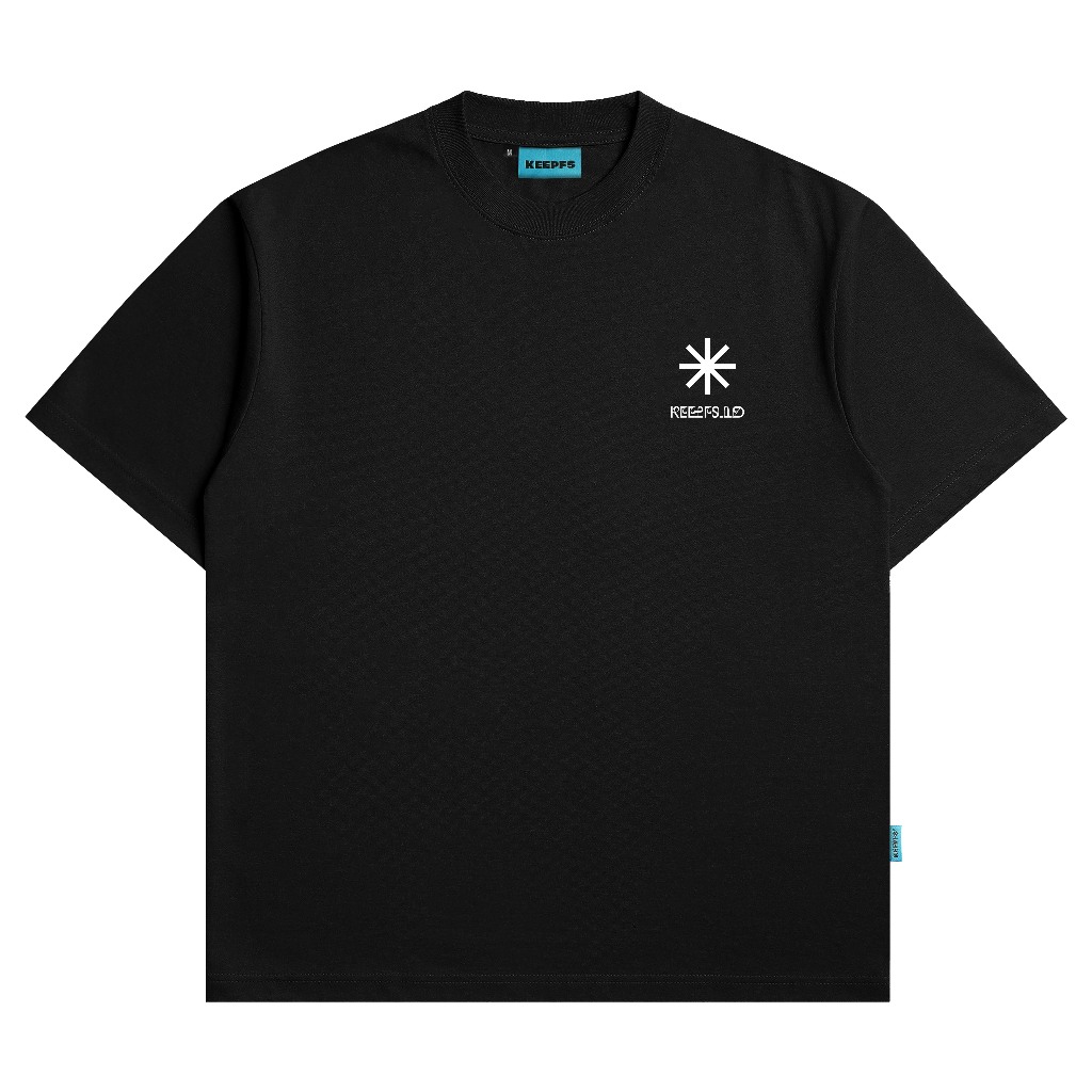 KEEPFS | Black 16s T-shirt | Radiant Radiant Radiant | Shopee Malaysia