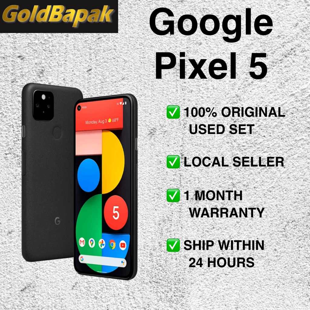 Google Pixel 5 8GB Ram 128GB Rom Snapdragon 765 | Shopee Malaysia